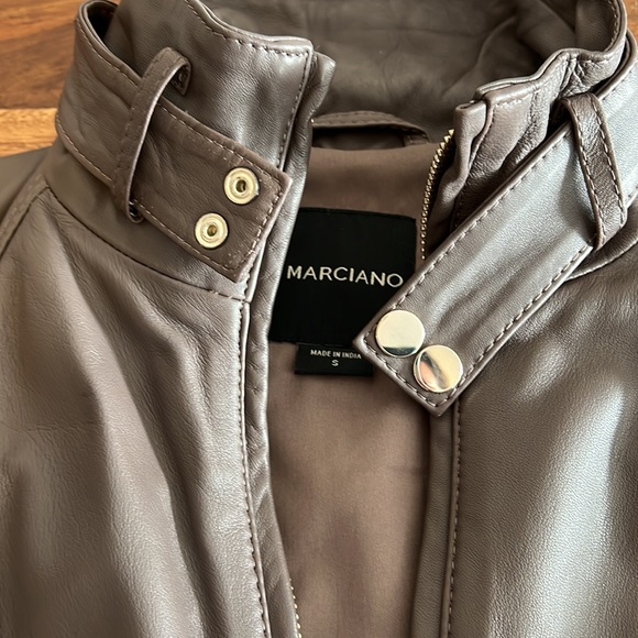 Marciano Mocha leather jacket - Picture 4 of 6